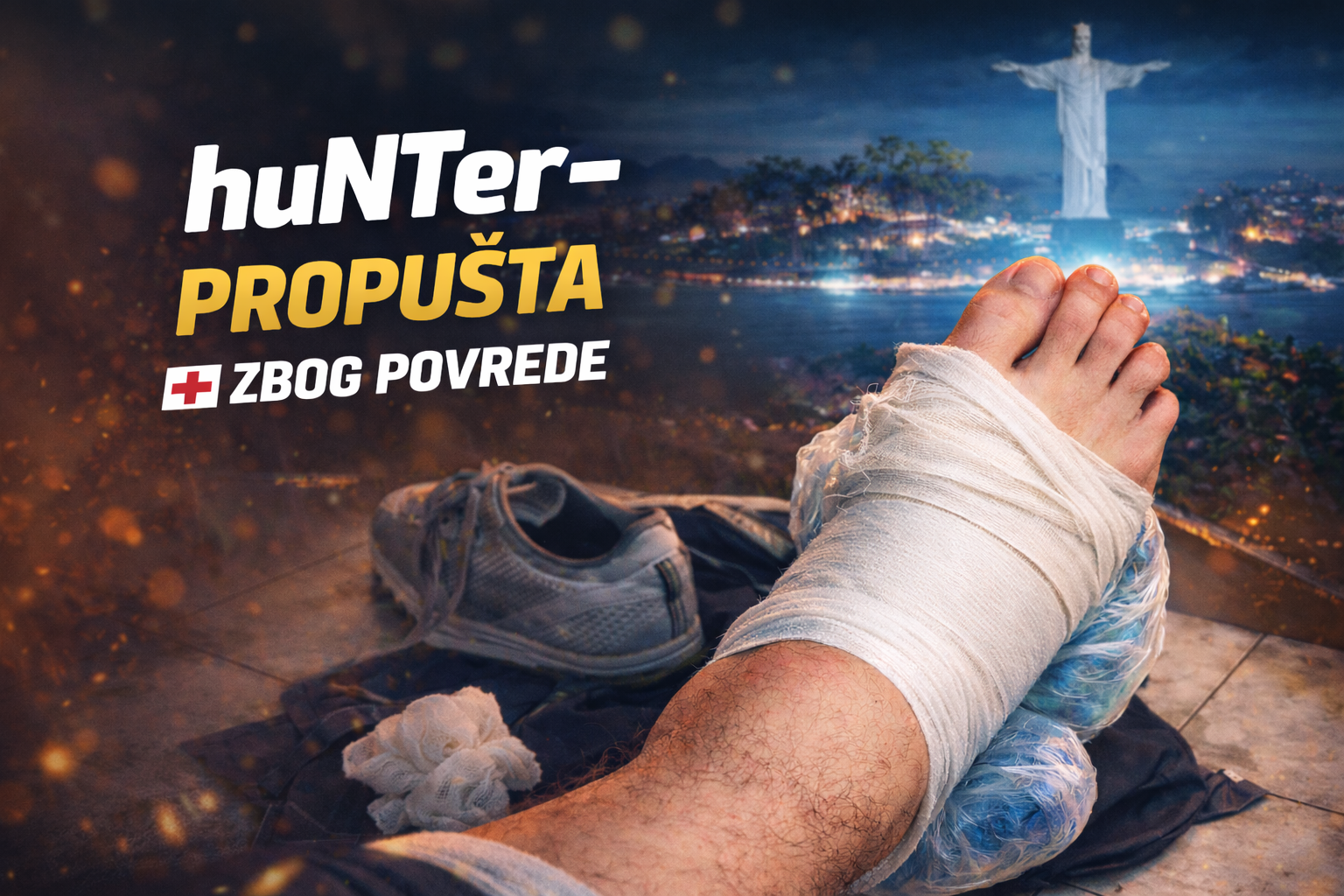 huNter- propušta IEM Rio zbog povrede